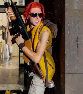 Alessio Nardini. Lucca Comics & Games 2019. Metal Slug Italian Army cosplay. Cosplayer photo