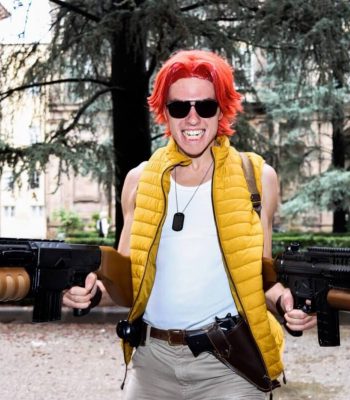 Alessio Nardini. Lucca Comics & Games 2019. Metal Slug Italian Army cosplay. Cosplayer photo