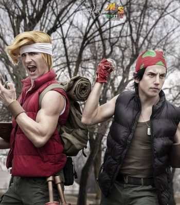 Bluna Vyris. Festival del Fumetto 2019 Parco Esposizioni Novegro. Metal Slug Italian Army cosplay