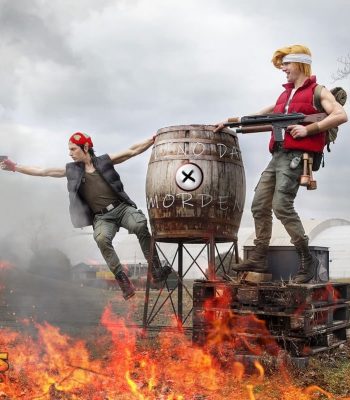 Bluna Vyris. Festival del Fumetto 2019 Parco Esposizioni Novegro. Metal Slug Italian Army cosplay