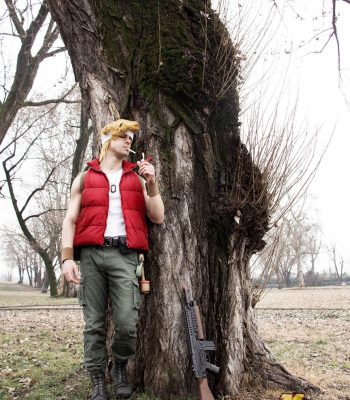 Bluna Vyris. Festival del Fumetto 2019 Parco Esposizioni Novegro. Metal Slug Italian Army cosplay