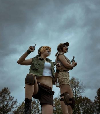 Braccolomeo. Lucca Comics & Games 2019. Metal Slug Italian Army cosplay. Cosplayer photo