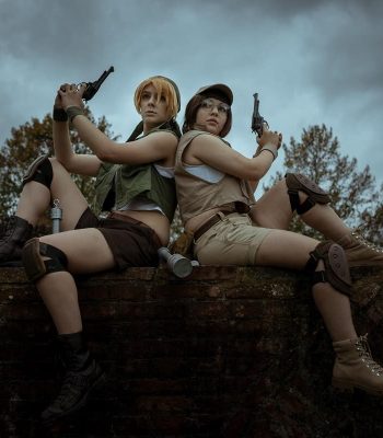 Braccolomeo. Lucca Comics & Games 2019. Metal Slug Italian Army cosplay. Cosplayer photo