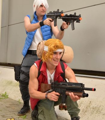 Chax00101. Romics Autunnale Ottobre. Comics Roma. Metal Slug Italian Army cosplay