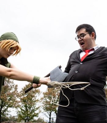 Davide Contenti. Lucca Comics & Games 2019. Metal Slug Italian Army cosplay. Cosplayer photo