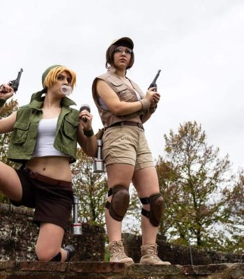 Davide Contenti. Lucca Comics & Games 2019. Metal Slug Italian Army cosplay. Cosplayer photo