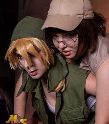 Davide Contenti. Lucca Comics & Games 2019. Metal Slug Italian Army cosplay. Cosplayer photo