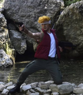 Fabrizio Mangialardo. San Marino Photocosplay. Metal Slug Italian Army cosplay. Marco Rossi