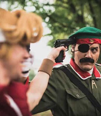 Fotografi a tutta birra. Lucca Comics & Games 2018. Metal Slug Italian Army cosplay. Cosplayer photo