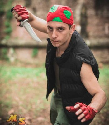 Fotografi a tutta birra. Lucca Comics & Games 2018. Metal Slug Italian Army cosplay. Cosplayer photo