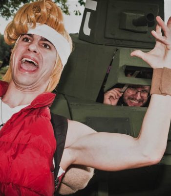 Fotografi a tutta birra. Lucca Comics & Games 2018. Metal Slug Italian Army cosplay. Cosplayer photo