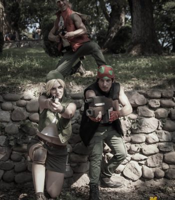 Francesco Coluzzi. Il magico mondo del cosplay 2019 - Parco Sigurtà. Metal Slug Italian Army cosplay