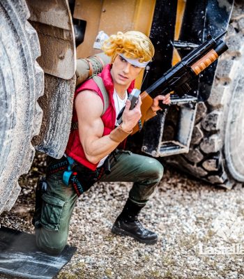 Gabriele Lastella. Volta Mantovana 2022. Marco Rossi - Metal Slug Italian Army cosplay