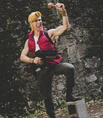 Kuro Cosplay. Lucca Comics & Games 2018. Metal Slug Italian Army cosplay. Cosplayer photo