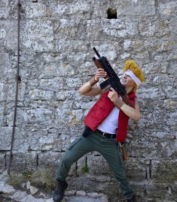 Paolo Biondi. San Marino Photocosplay. Metal Slug Italian Army cosplay. Marco Rossi