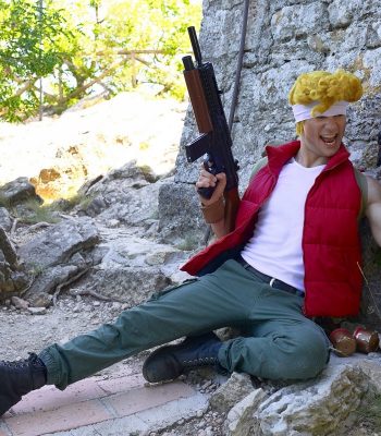 Paolo Biondi. San Marino Photocosplay. Metal Slug Italian Army cosplay. Marco Rossi