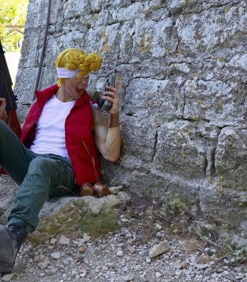 Paolo Biondi. San Marino Photocosplay. Metal Slug Italian Army cosplay. Marco Rossi