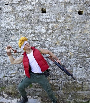 Paolo Biondi. San Marino Photocosplay. Metal Slug Italian Army cosplay. Marco Rossi