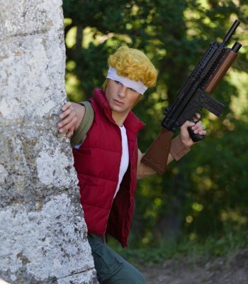 Paolo Biondi. San Marino Photocosplay. Metal Slug Italian Army cosplay. Marco Rossi