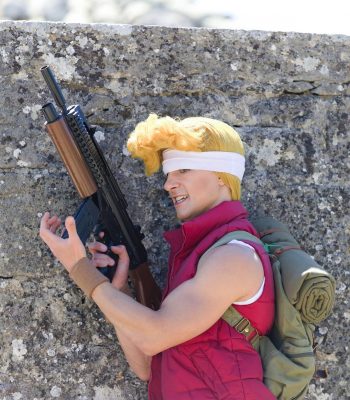 Paolo Biondi. San Marino Photocosplay. Metal Slug Italian Army cosplay. Marco Rossi