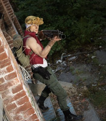 Robert Skayal. Mombello 2022. Metal Slug Italian Army cosplay