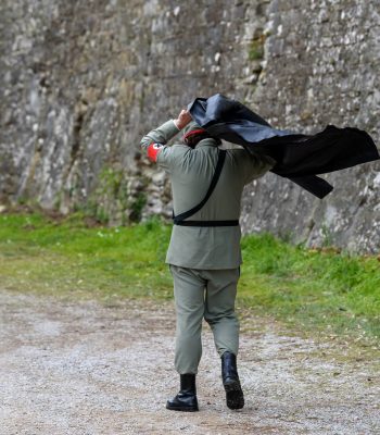 Bagaglia Foto. Set Fotografico 2021. Metal Slug Italian Army cosplay. Cosplayer Photo.