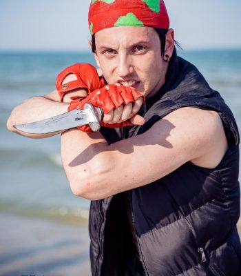 Simone Ragazzini. Rimini Comix 2019. Metal Slug Italian Army cosplay. Comics. Cosplayer photo