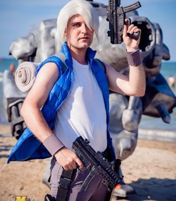 Simone Ragazzini. Rimini Comix 2019. Metal Slug Italian Army cosplay. Comics. Cosplayer photo