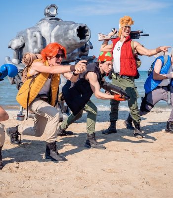 Simone Ragazzini. Rimini Comix 2019. Metal Slug Italian Army cosplay. Comics. Cosplayer photo