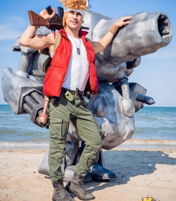 Simone Ragazzini. Rimini Comix 2019. Metal Slug Italian Army cosplay. Comics. Cosplayer photo