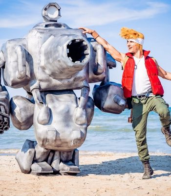 Simone Ragazzini. Rimini Comix 2019. Metal Slug Italian Army cosplay. Comics. Cosplayer photo