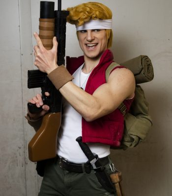 Tiziano Fedeli White Raven. Volta Mantovana 2022. Metal Slug Italian Army cosplay